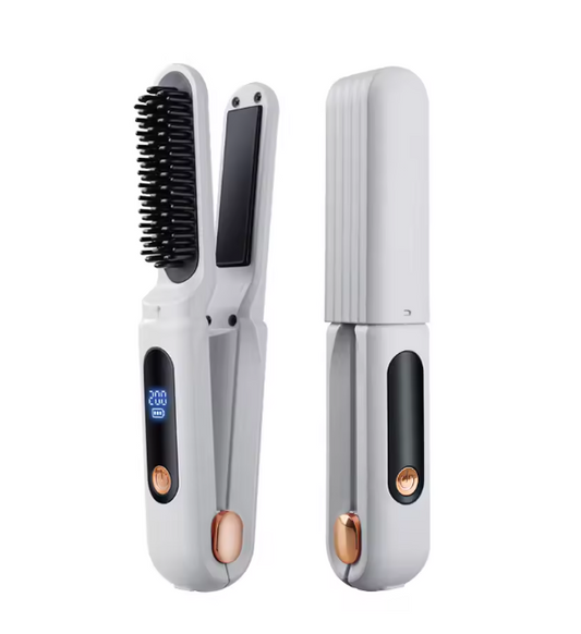 The Ultimate 2-in-1 Straightener Hair Comb