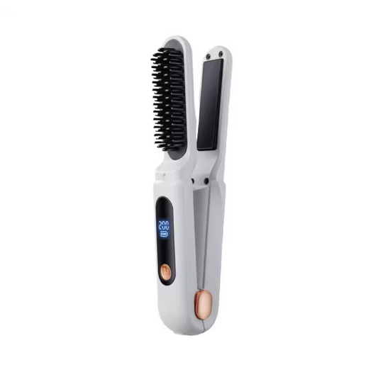 The Ultimate 2-in-1 Straightener Hair Comb